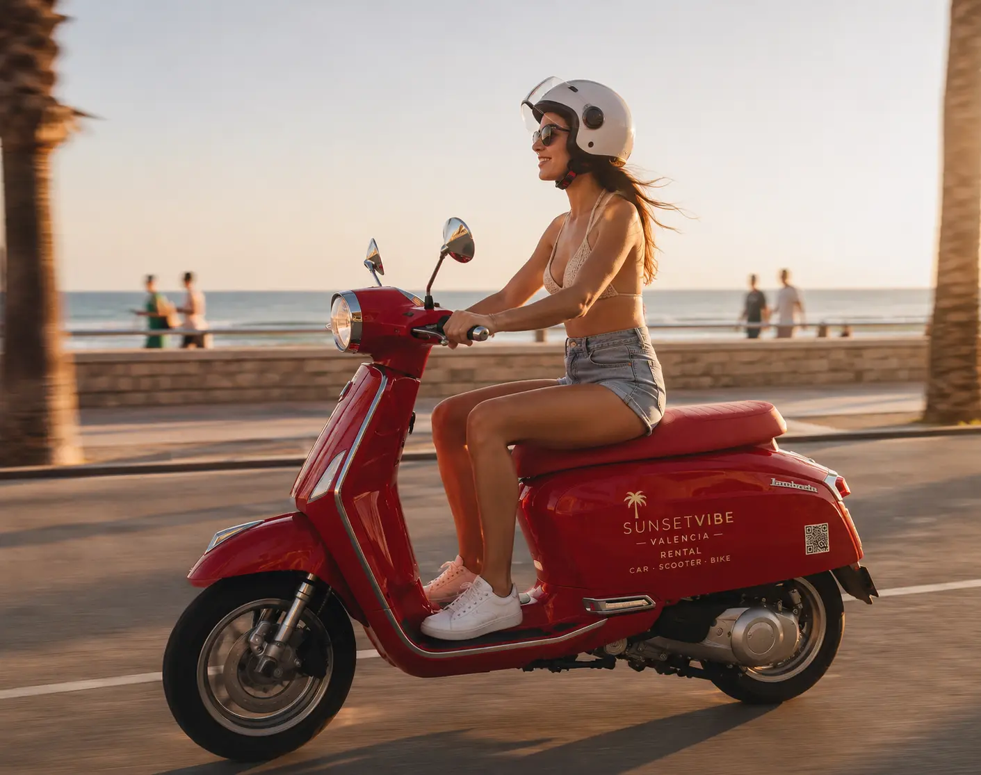 Lambretta scooter Valencia